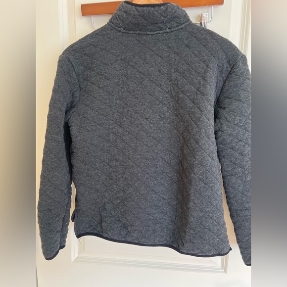 Womens quilted quarter button jacket - Picture 8 of 8